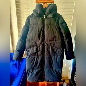 AllSaints Esta Parka Puffer super warm long coat S